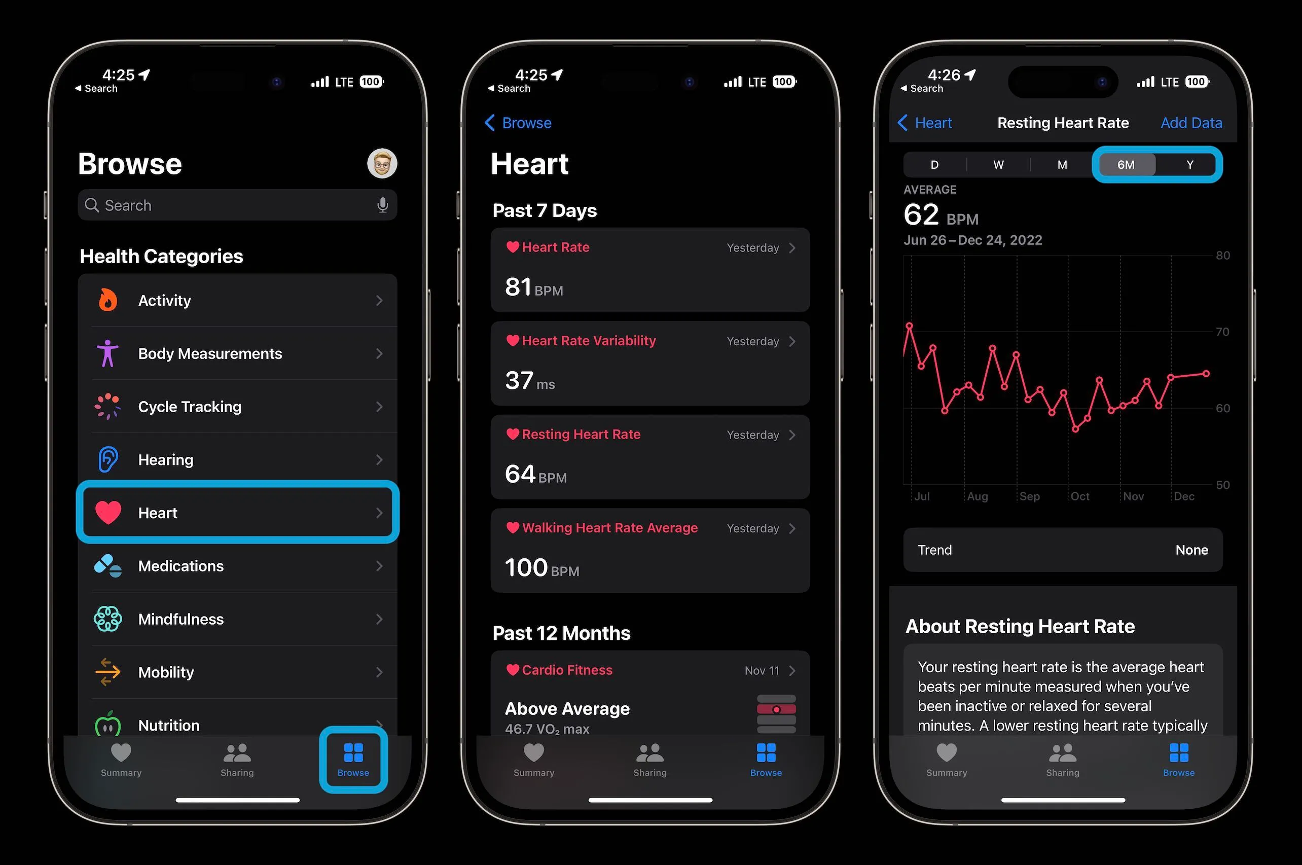 How to see view Apple Watch heart rate history on your iPhone